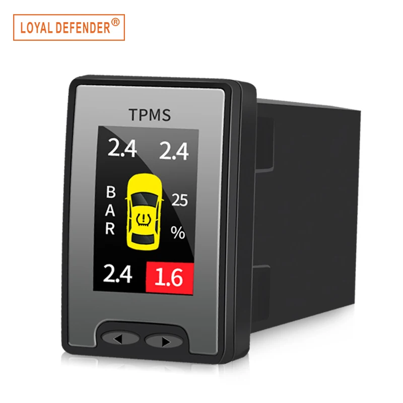 For Toyota Hilux 2020-2023 OBD TPMS tire pressure monitoring system real-time intelligent  OBD sensor free security alarm