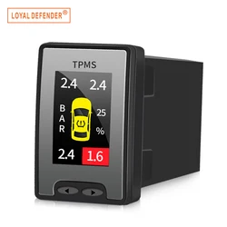 For Toyota Hilux 2020-2023 OBD TPMS tire pressure monitoring system real-time intelligent  OBD sensor free security alarm