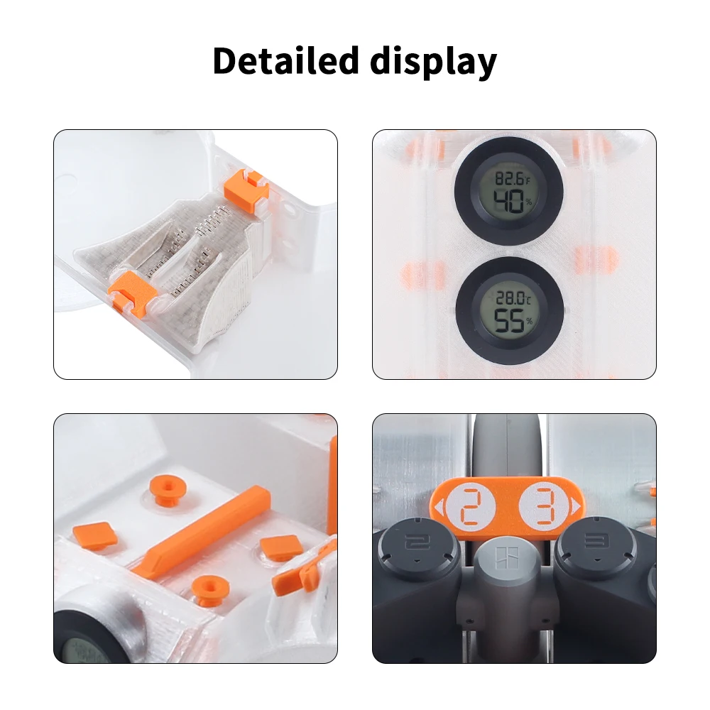 Filament Spool Enclosure for AMS Lite for Bambu Lab A1/A1 Mini Filament Dryer for A1/MINI bambu A1 AMS lite Dryer Box