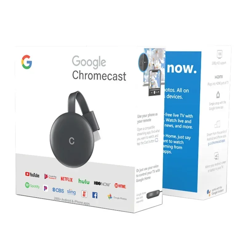 Nuovo Display WiFi Dongle TV Stick Full 1080P-compatibile Miracast TV Cast Display per IOS/Android Chrome Google Home