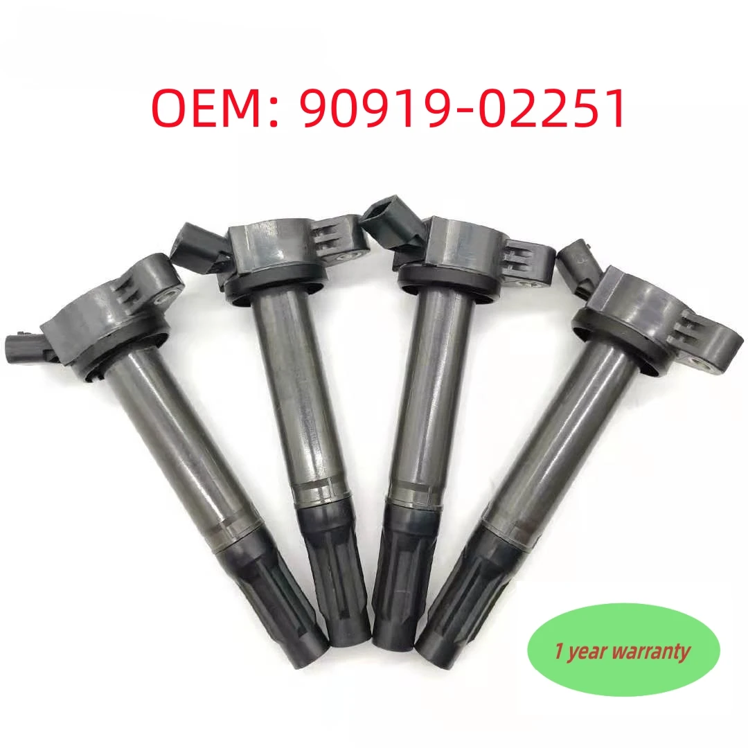 

4x Ignition Coil 90919-02251 For Lexus ES350 RX350 RX450h Toyota- Camry Avalon Rav4 Sienna Venza Highlander V6 3.5L 90919-A2002