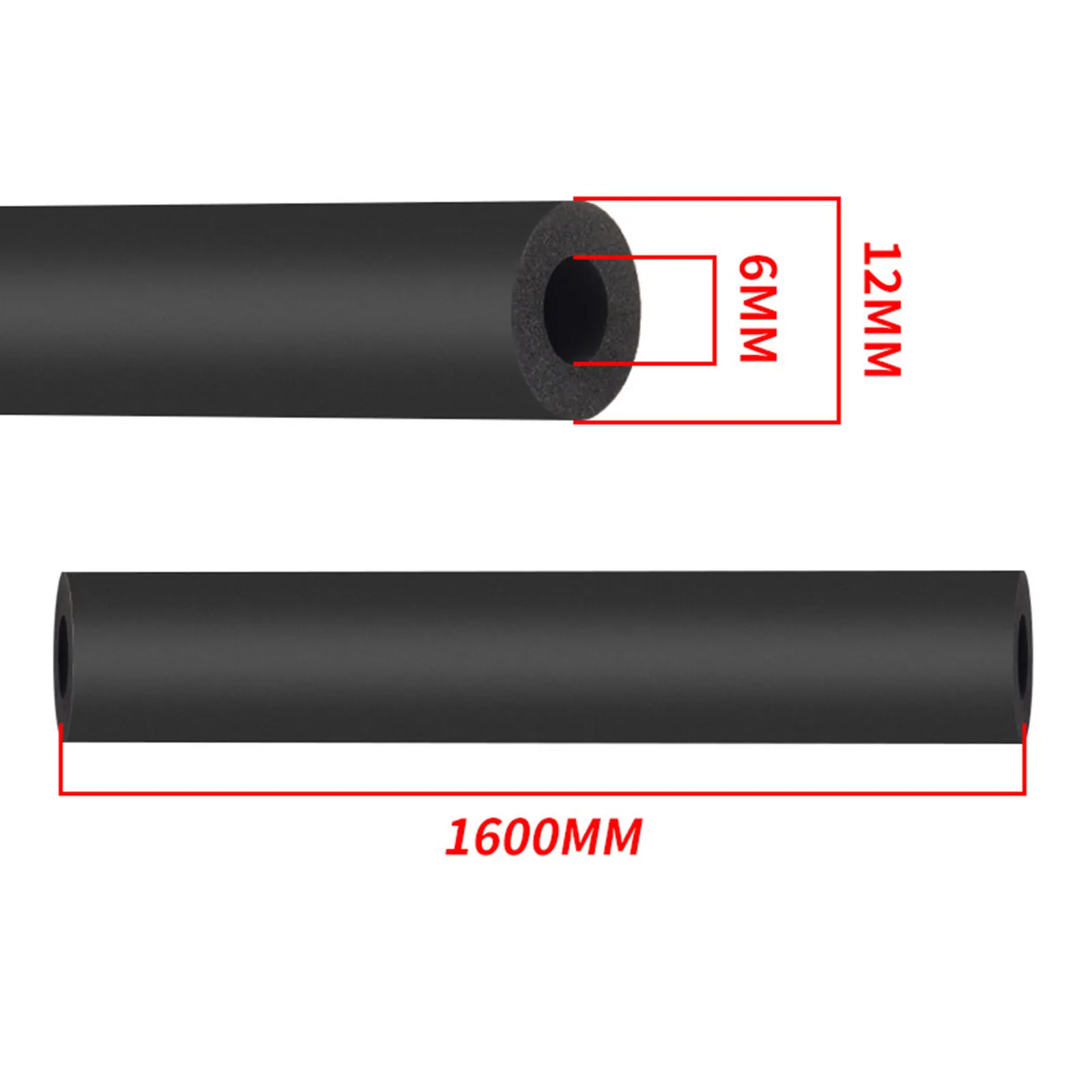 1.6M Bike Internal Cable Damper 6mm Foam Sleeve Bicycle Cable Dampener Mountain Road Bike Shifter /Brake /Hydraulic Tube