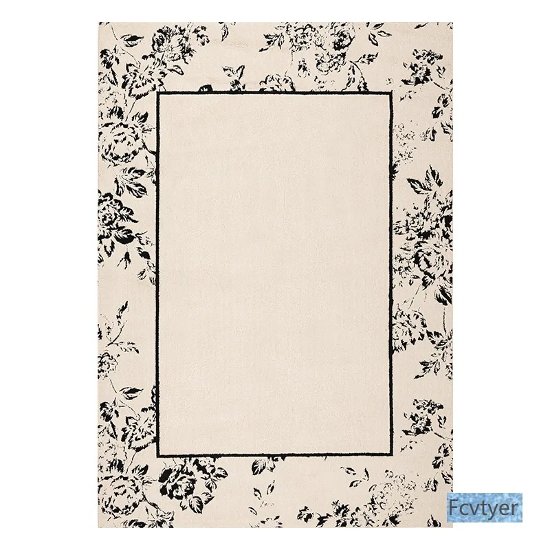 

Anti-fouling light luxury bedroom autumn and winter carpet, living room floor mat leave-in 2025 sofa waterproof new high-end