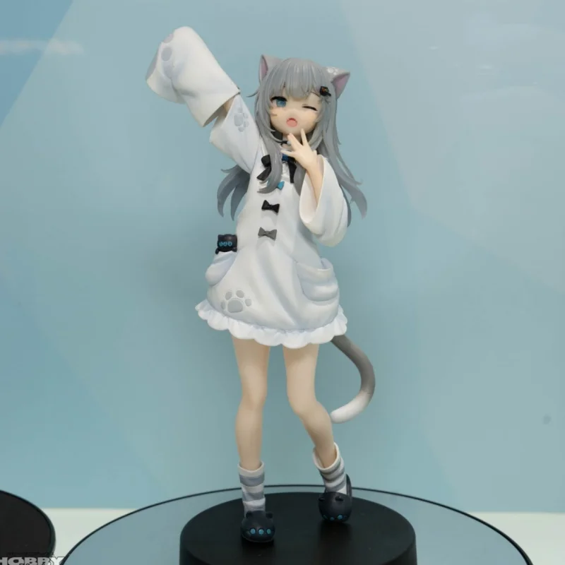【متوفر 】Furyu Virtual Youtuber Gancheng Cat Figure Anime Toy مجموعة نماذج أصلية