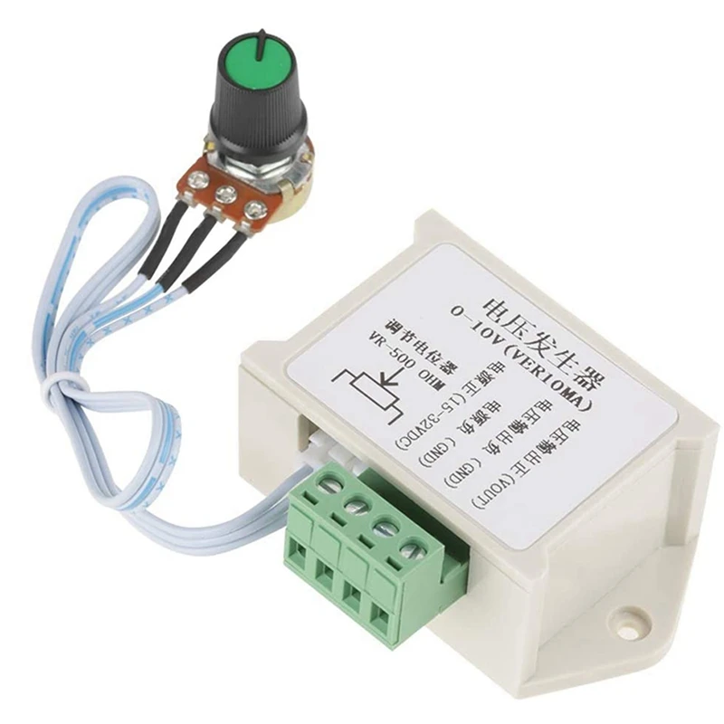 HOT SALE 2X DC Voltage Generator Module 0-10V 10MA Adjustable Analog Voltage Signal Generator For PLC MCU Industrial Controller