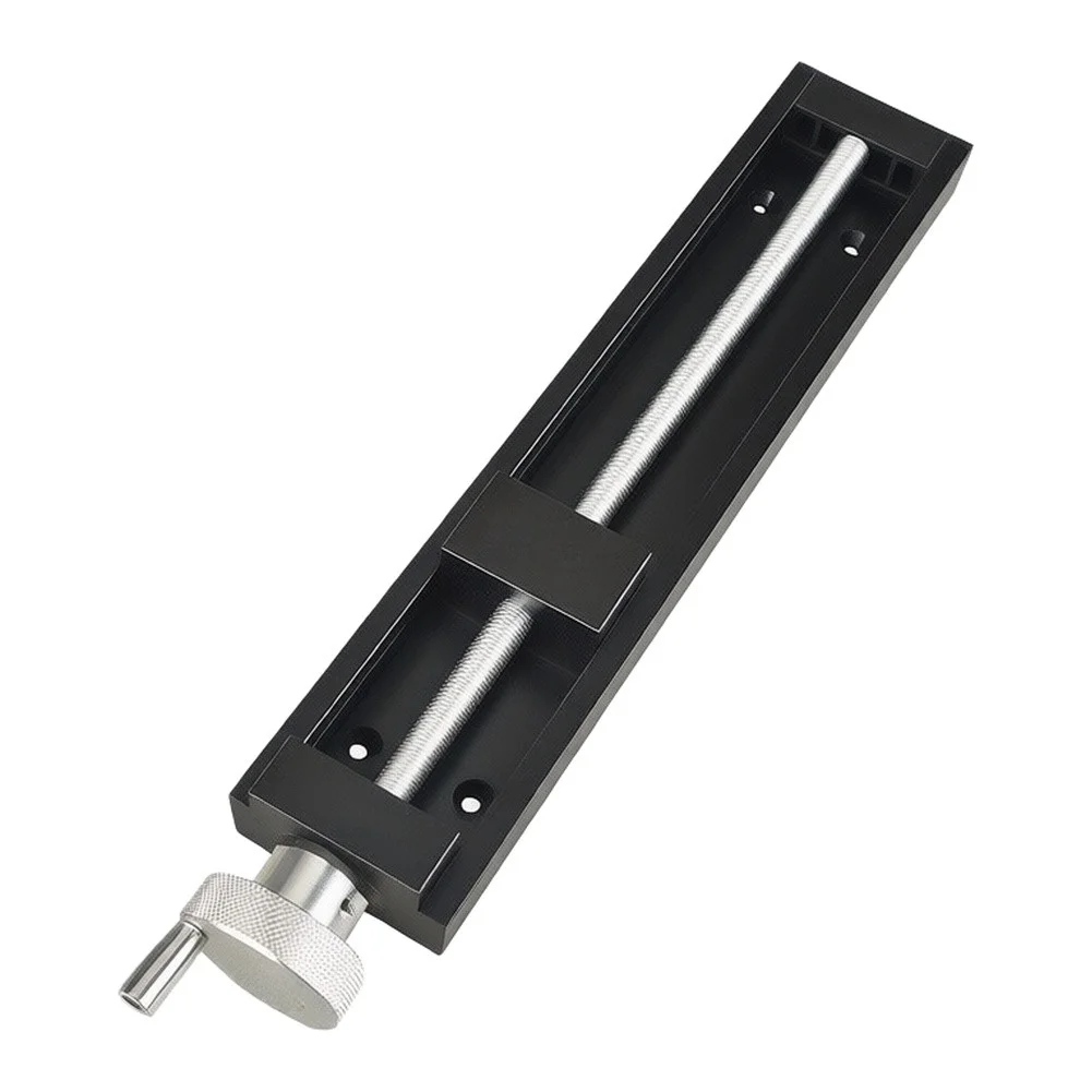 Aluminum Alloy Vise For Woodworking Projects With Handwheel Type Adjustment And Embedded Clamping For Mode