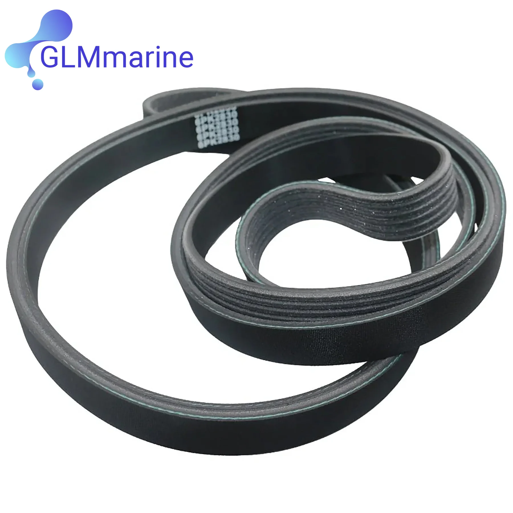 

865615Q01 Standard Cooling Serpentine Belt Fits for MerCruiser 4 Stroke 5.7L 6.2L 350MAG 377MPI Engines 865615001 8638761