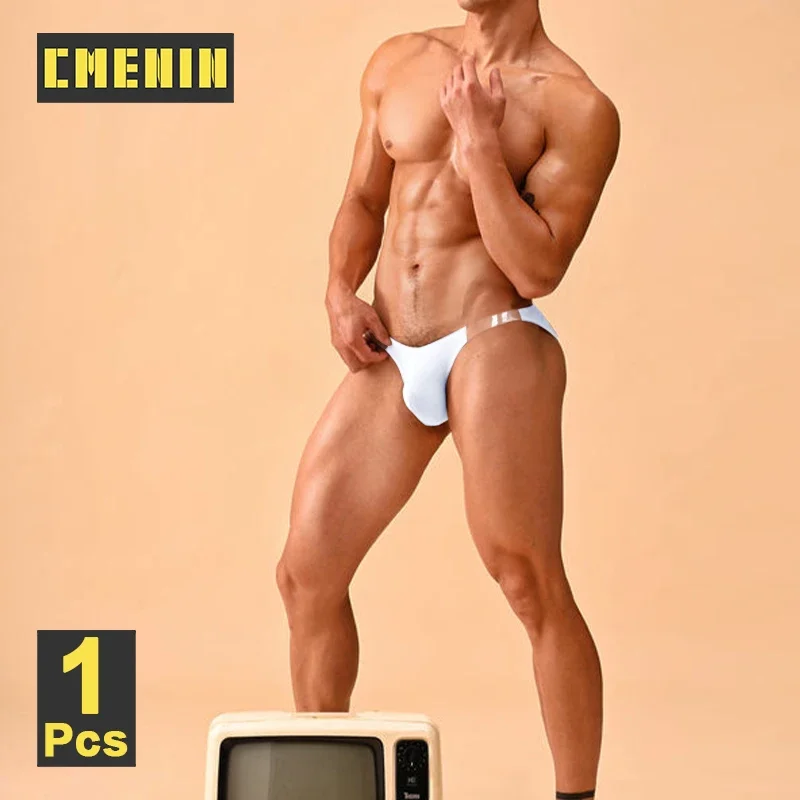 

CMENIN Sexy Modal Men Underwear Transparent Waistband Man Gays Underpants Briefs Sports Low Waist Men's Panties Sissy Men Briefs