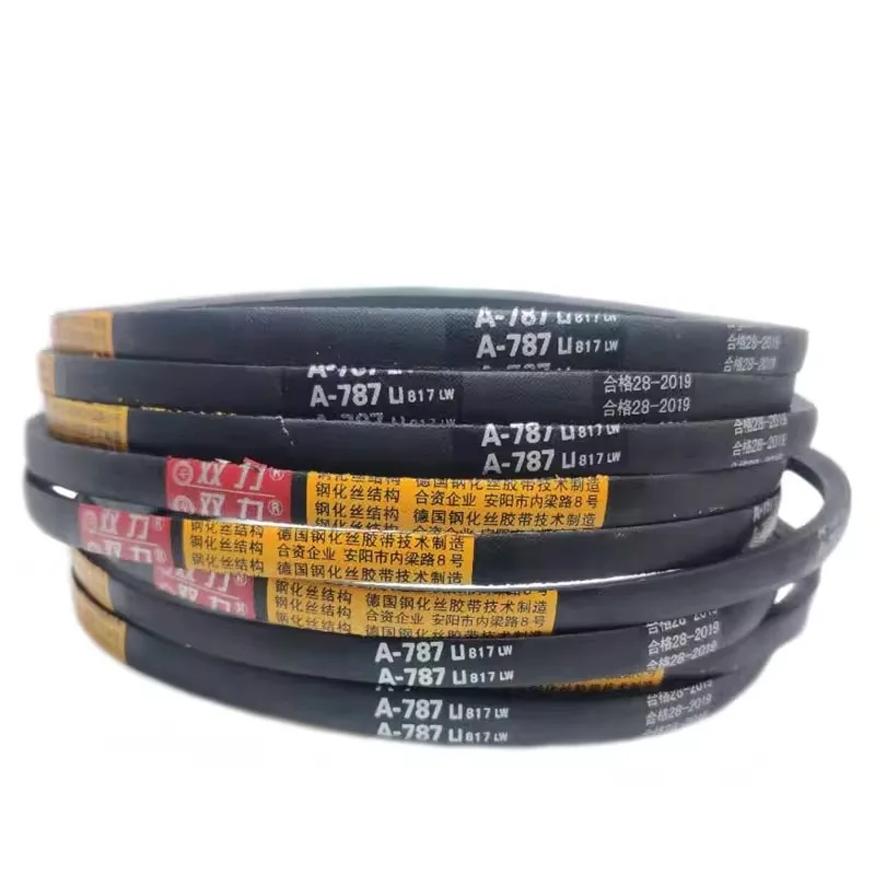 1pcs V-belt Type A belt A762 A787 A800 A813 A830 A838 A850 Transmission belt