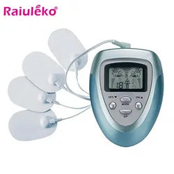 8 Modes TENS Muscle Stimulator Electronic Pulse Massager Machine Acupuncture EMS Electrical Low Frequency Physiotherapy Device