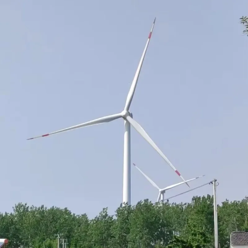 【Best-selling】Complete Household 100kW Horizontal Axis Wind Power Generator Set With 3-Blade FRP Design 19m Rotor Diameter 30m H