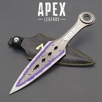 APEX Legends Wraith Heirloom Kunai Plus Döner Metal Model Oyunu Çevresel Samuray Katana Kılıç Koleksiyon Silah Oyuncaklar Bıçak