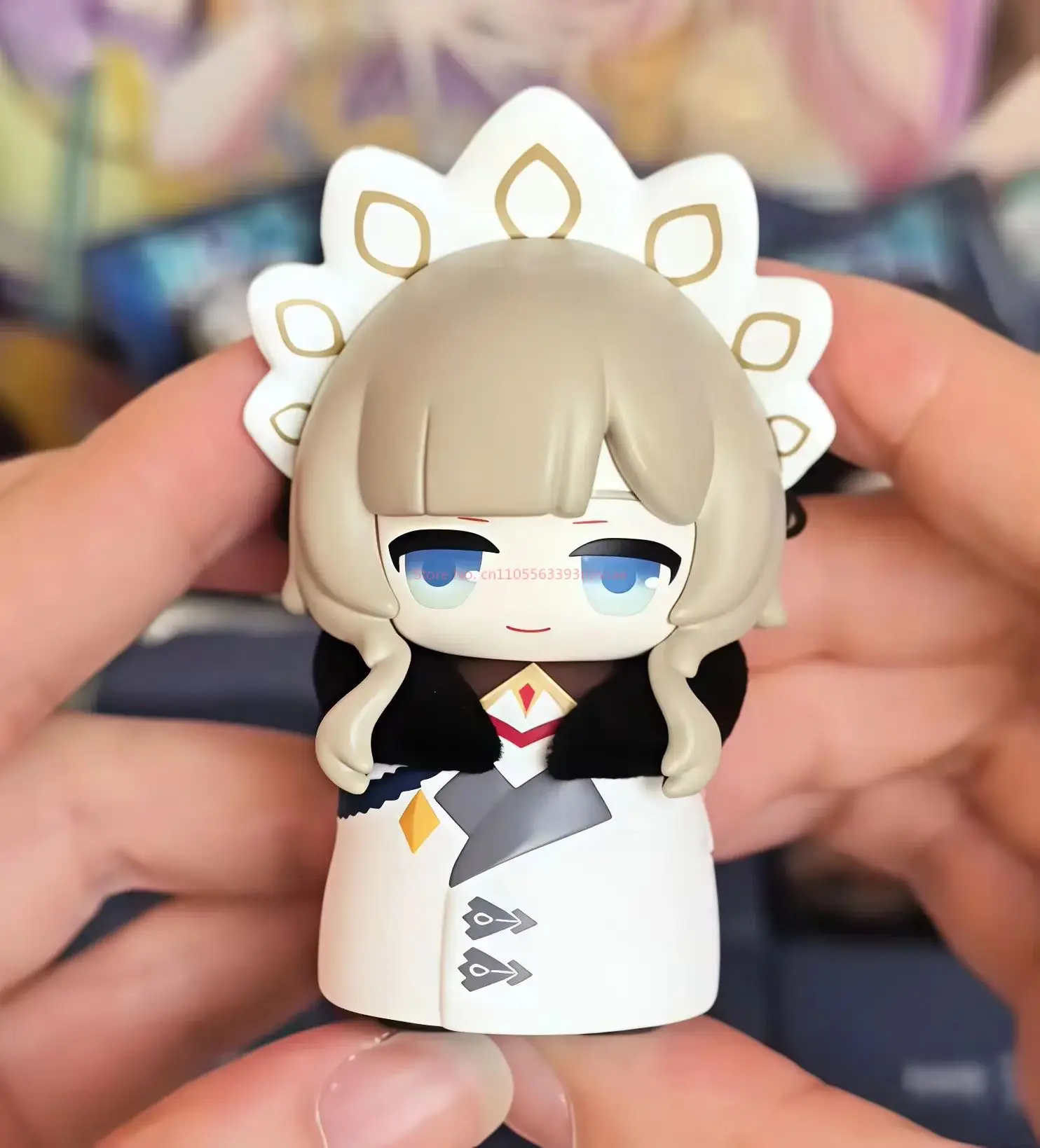 Mihoyo Genshin Impact Fatui Harbinger Q Version Serie Blind Box Desktop Mini Puppe Modell Spielzeug Trend Dekoration Überraschung Geschenke – Detail 9