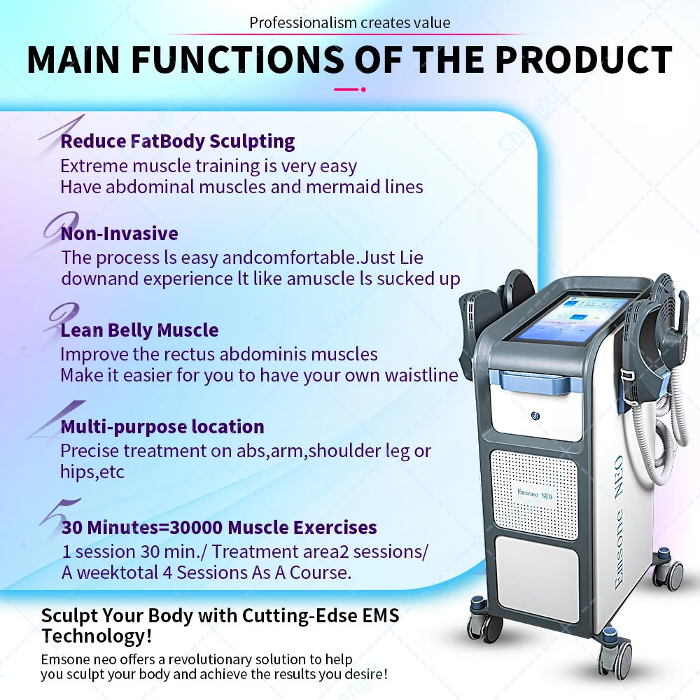 

Emsone NEO для удаления целлюлита, массажер для сжигания жира, массажное устройство для похудения для удаления жира на животе, скульптор для похудения