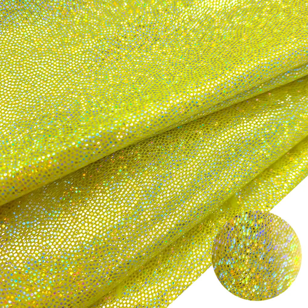 150 cm * 50/100 cm Glitter Laser Polyester Stoff Schillernden Holographische Hochzeit Party Hintergrund Puppe Kleidung Dekor Material DIY