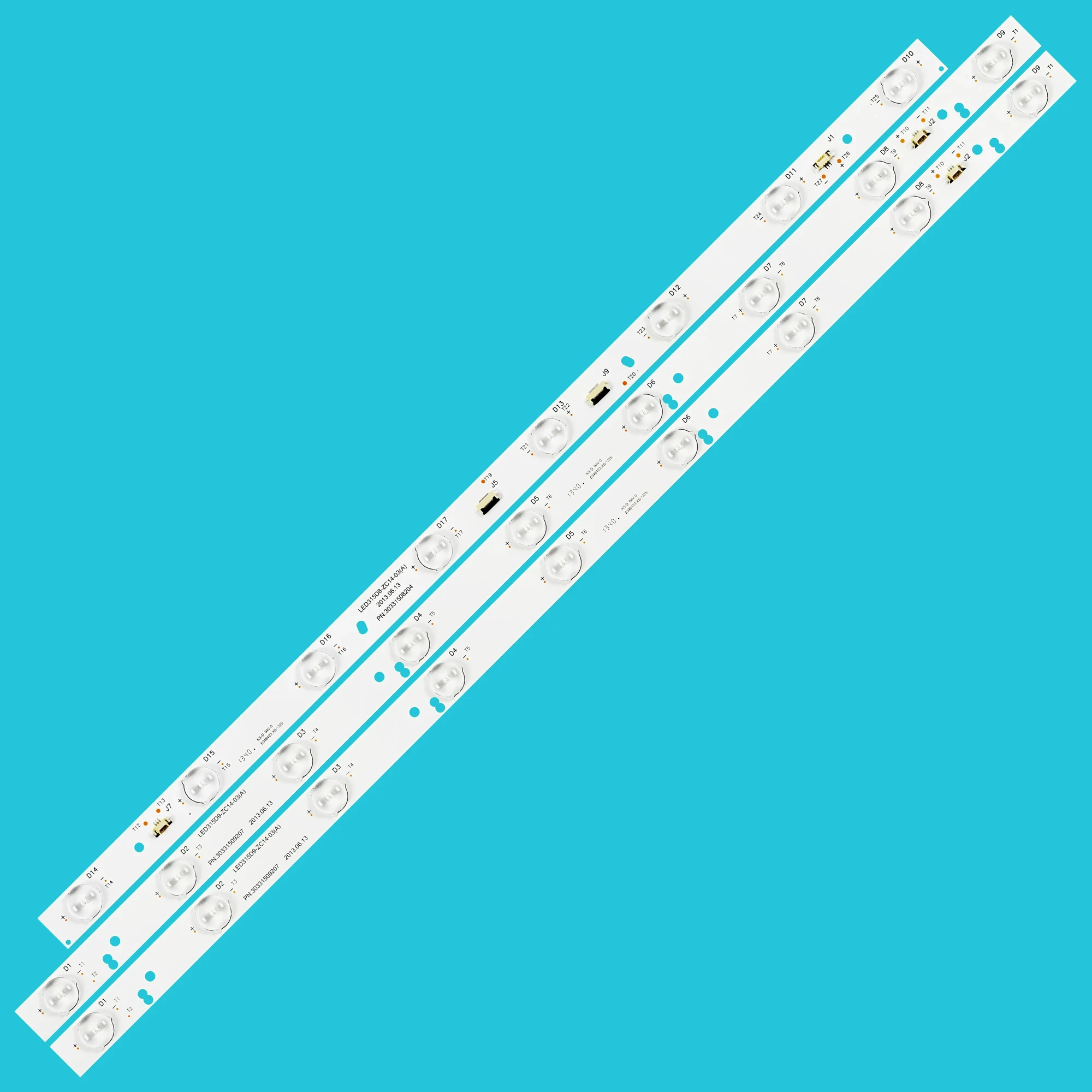 

15/30 шт. светодиодная лента для подсветки для T32P11 LE32F8210 32PAL5358/T3 LED32A700 LE32E2900 LE32F8210 LED315D9-ZC14-03 LED315D8-ZC14-03