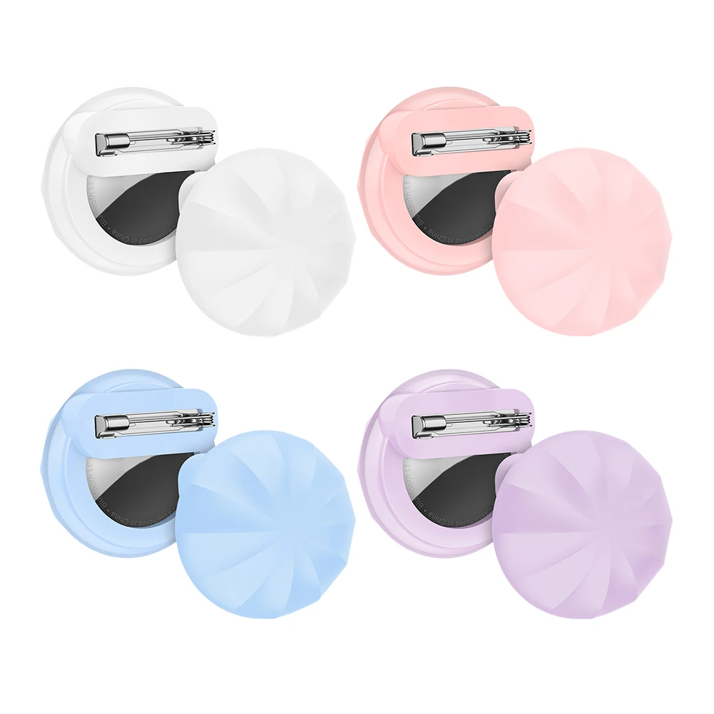 لحامل العلامات الهوائية مع دبوس أمان حافظة تعقب GPS مخفية غطاء حماية من السيليكون للأطفال المسنين والحيوانات الأليفة على ظهره الأمتعة