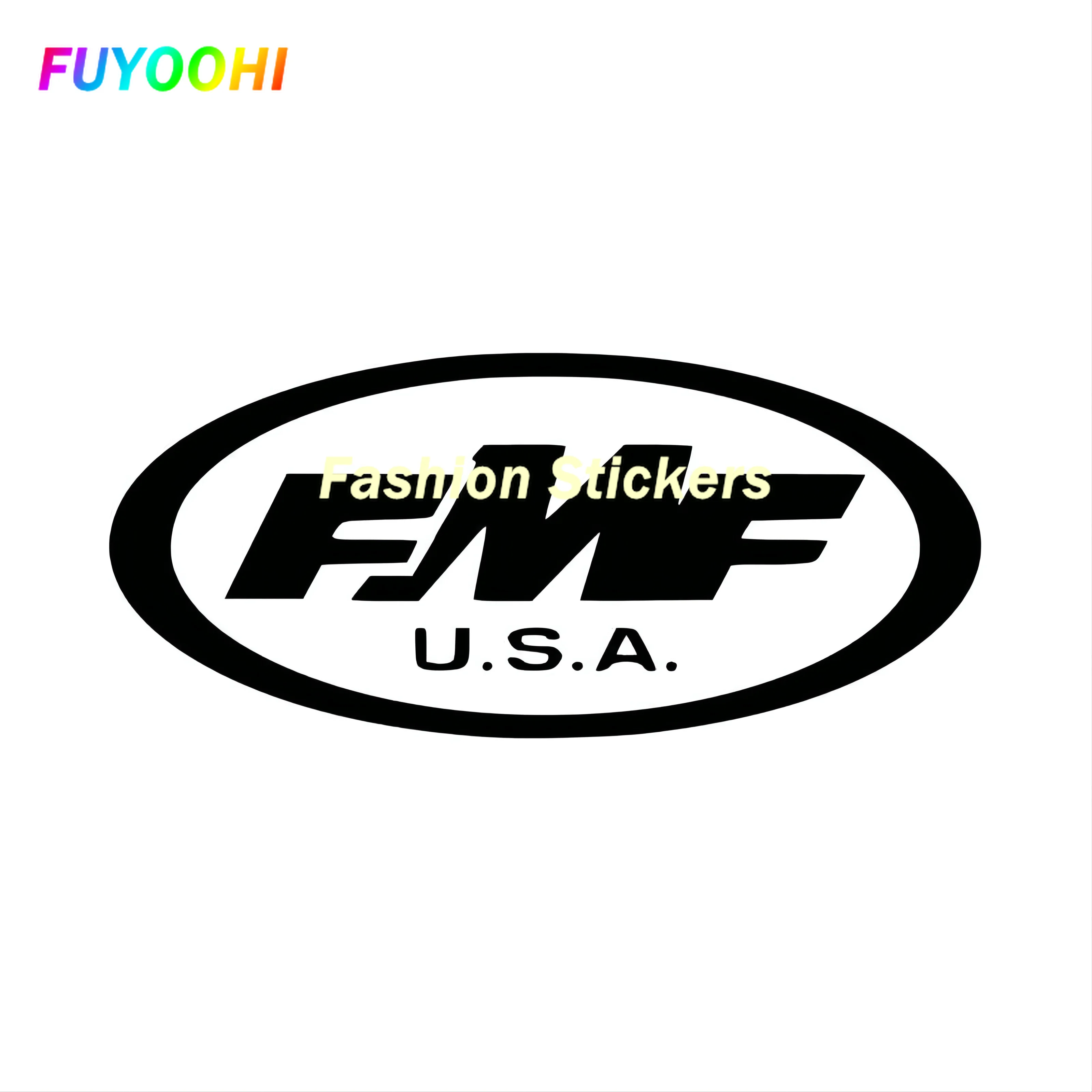 FUYOOHI Exterior/Protection Boutique Stickers AUTOCOLLANT ADESIVI AUFKLEBER DECAL FMF POWERCORE Decal Customized Car Sticker