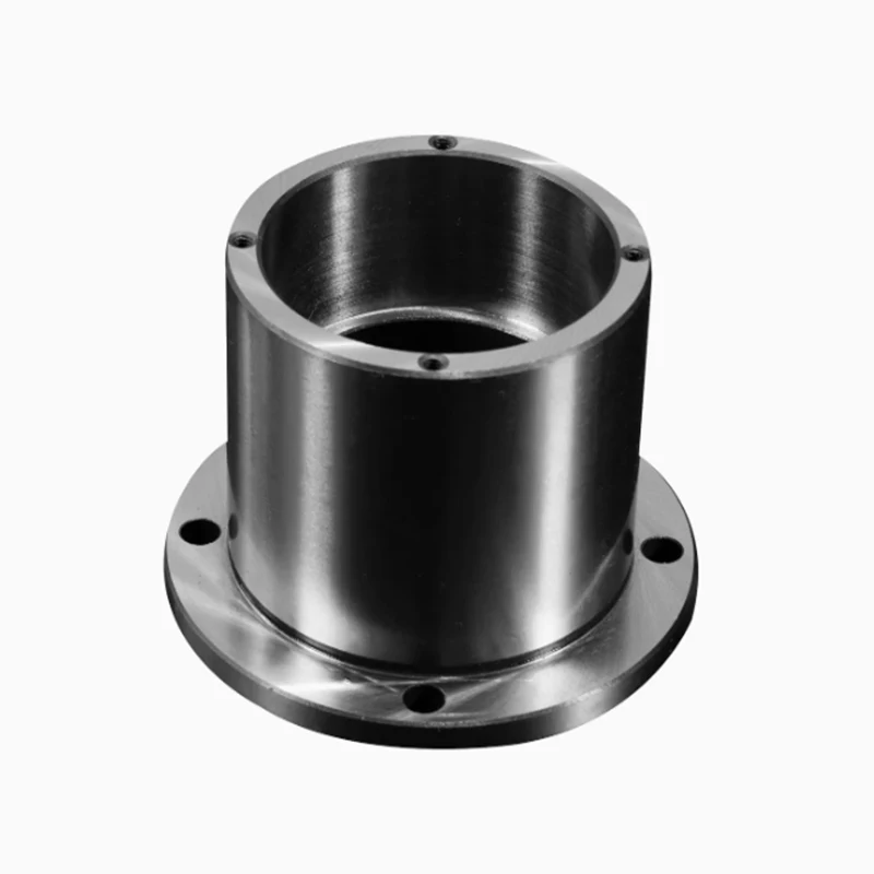 Custom CNC Machining Turning Milling Carbon Steel Bearing Housing Seat for Industrial Use