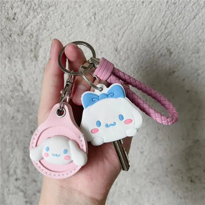 Kawaii أنيمي كيتي ميلودي كورومي المفاتيح سيليكون غطاء ذكي مفتاح حافظة KT القط قلادة ميلودي بطاقة التحكم في الوصول الهدايا