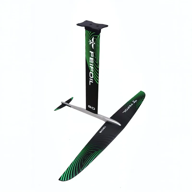 FEIFOIL1309 Hydrofoil Green Pattern With Minor Cosmetic Blemish Please Refer To Red‑Circled Position In Pictures For Defect Area