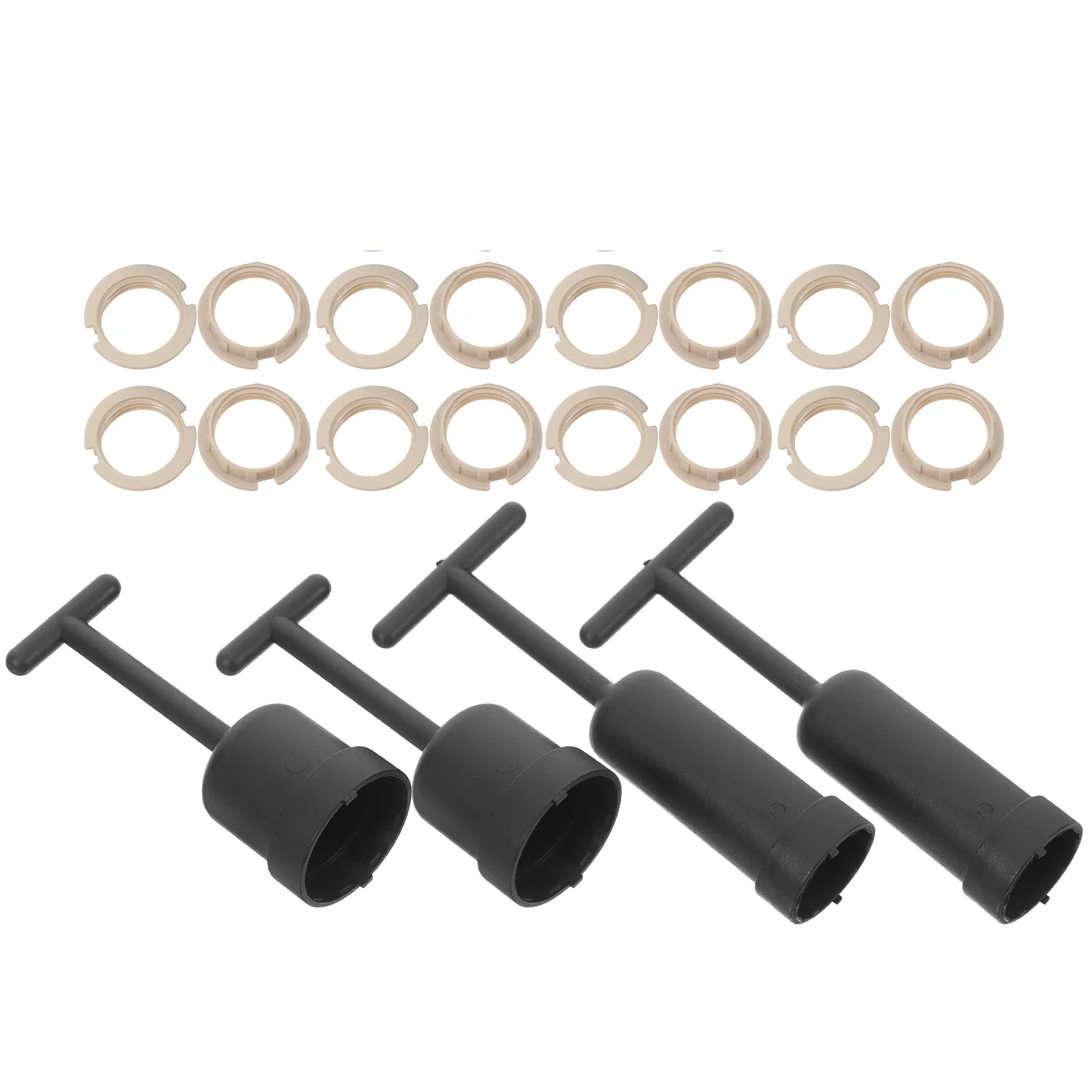 1Set Lampshade Fixing Ring Set Light Socket Ring Adapter Replacement for G9 Lamp Holders Anti Slip Handle Lamp Shade