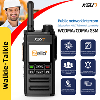 KSUN ZL35 sim card poc radio long range zello mobile phone 4g lte 200 500 km 1000 3000 mile walkie talkie de largo alcance