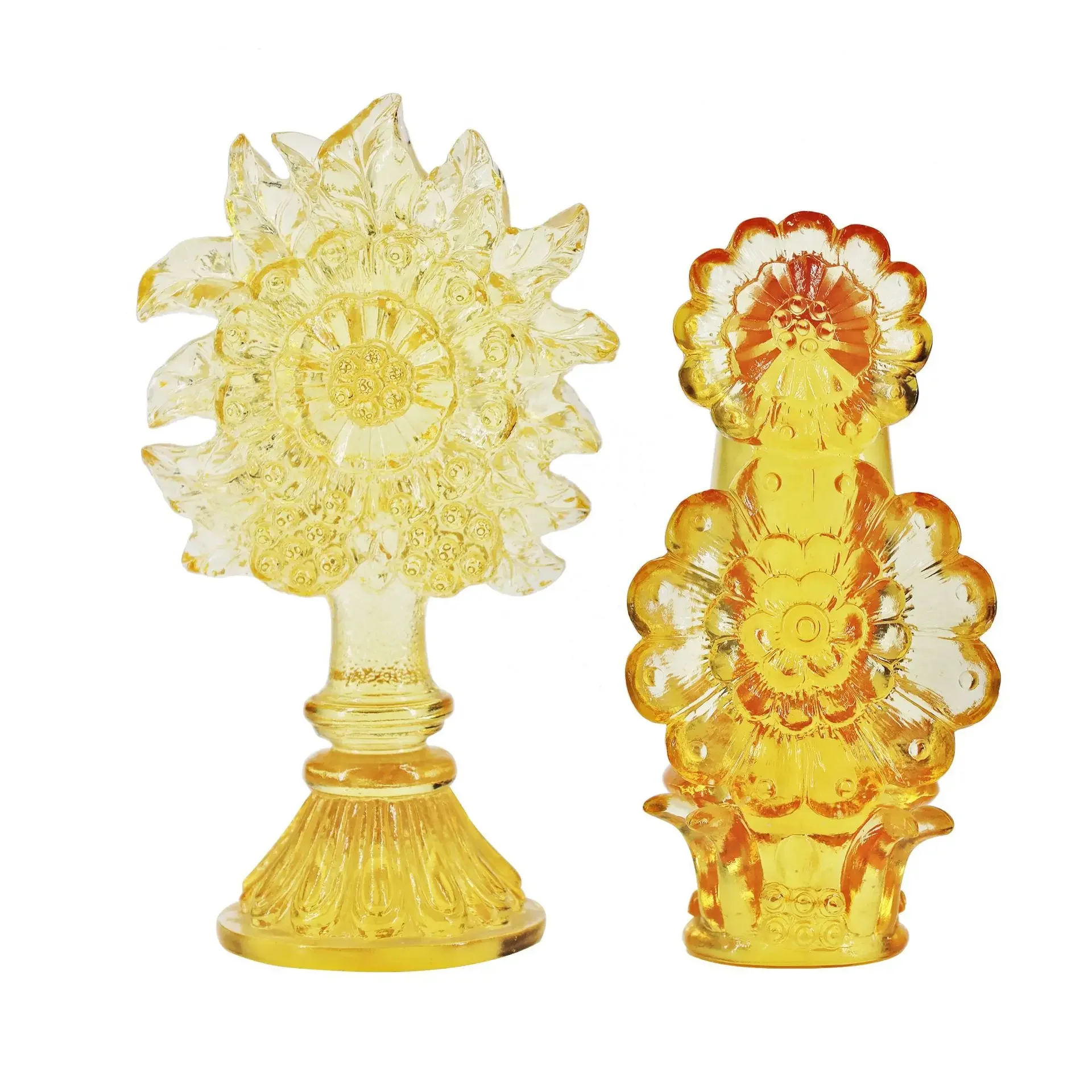 

Fengming ancient method glazed flower food stacking horse supplies eight for household use Buddhist hall Tibetan tantra