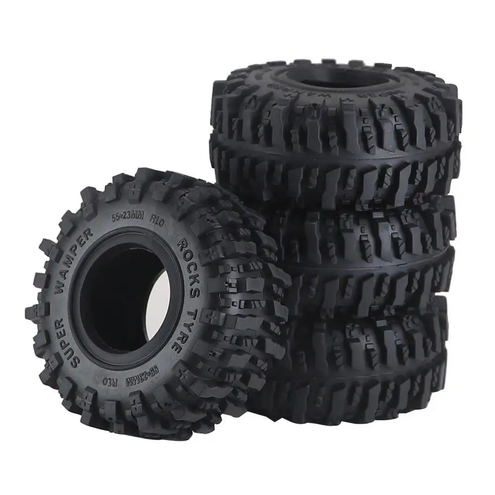 1 Inch Rubbertires 1/24 Rc Crawler Truck Car Parts For Fms Fcx24 Ax24 Axial Scx24 Axi00001 Axi00006 Gladiator 1/18 Traxxas Trx4m
