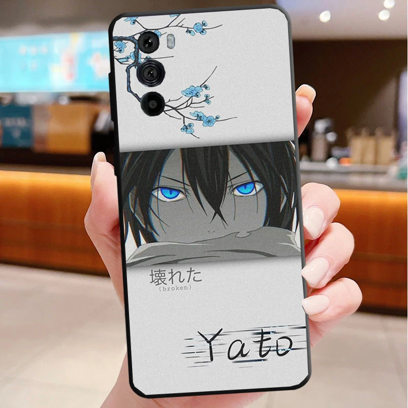 

Yato Noragami Anime Phone Case For Motorola Edge 50 40 Pro 60 50 40 30 Ultra Neo Fusion Moto G85 G72 G53 G54 G84 G13 G32