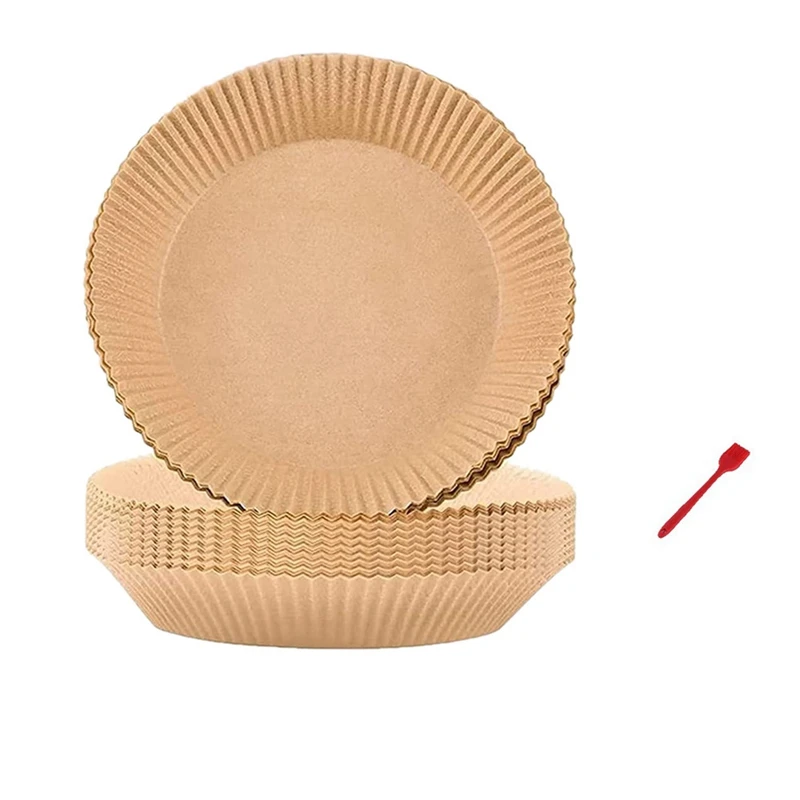 25Pcs Air Fryer Disposable Parchment Paper, Non-Stick Air Fryer Liners, For Air Fryer Baking Roasting Accessories
