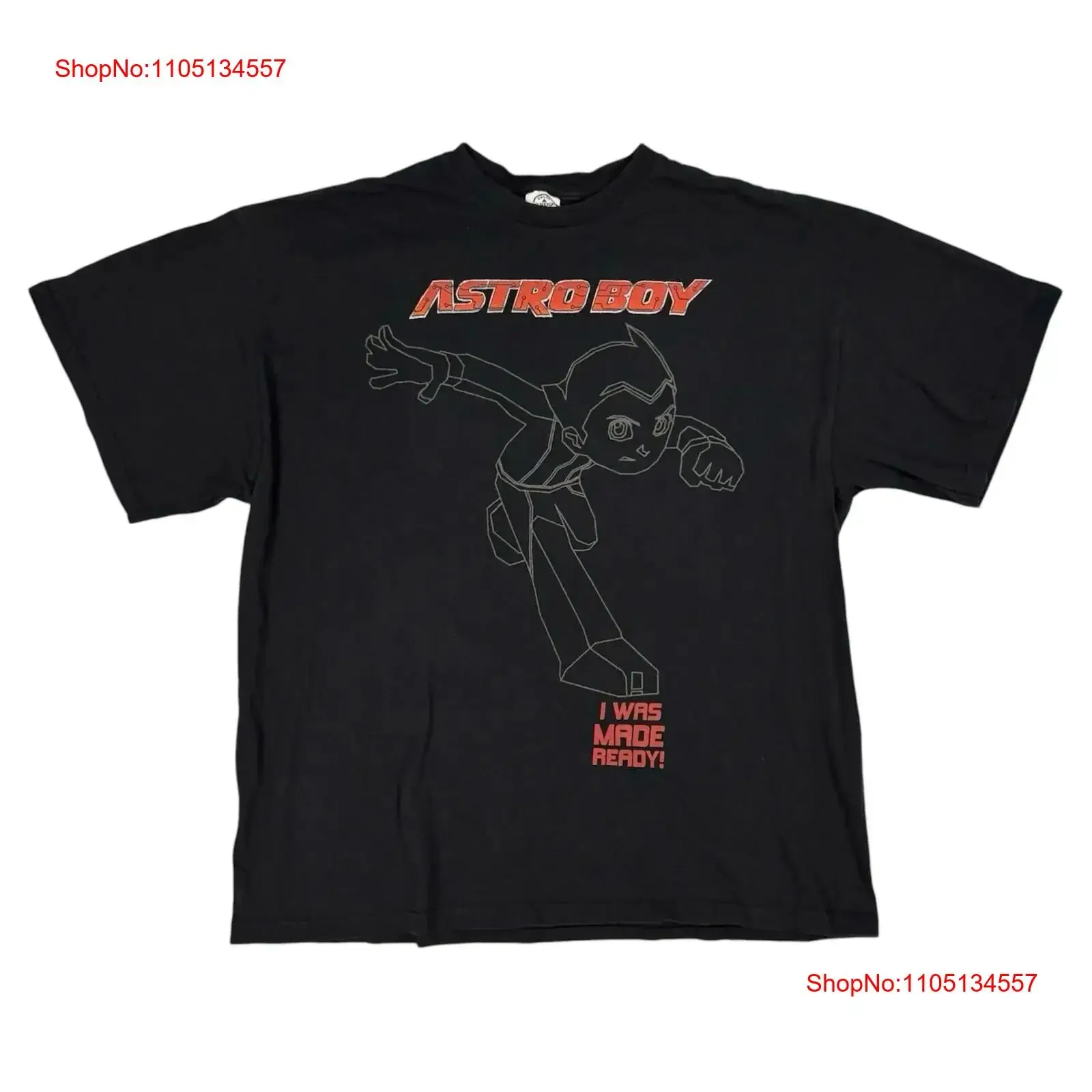 Vintage ASTROBOY Tezuka Production T Shirt Men s Size XL Anime Astro Boy vintage Washed Stretched homme streetwear Unisex