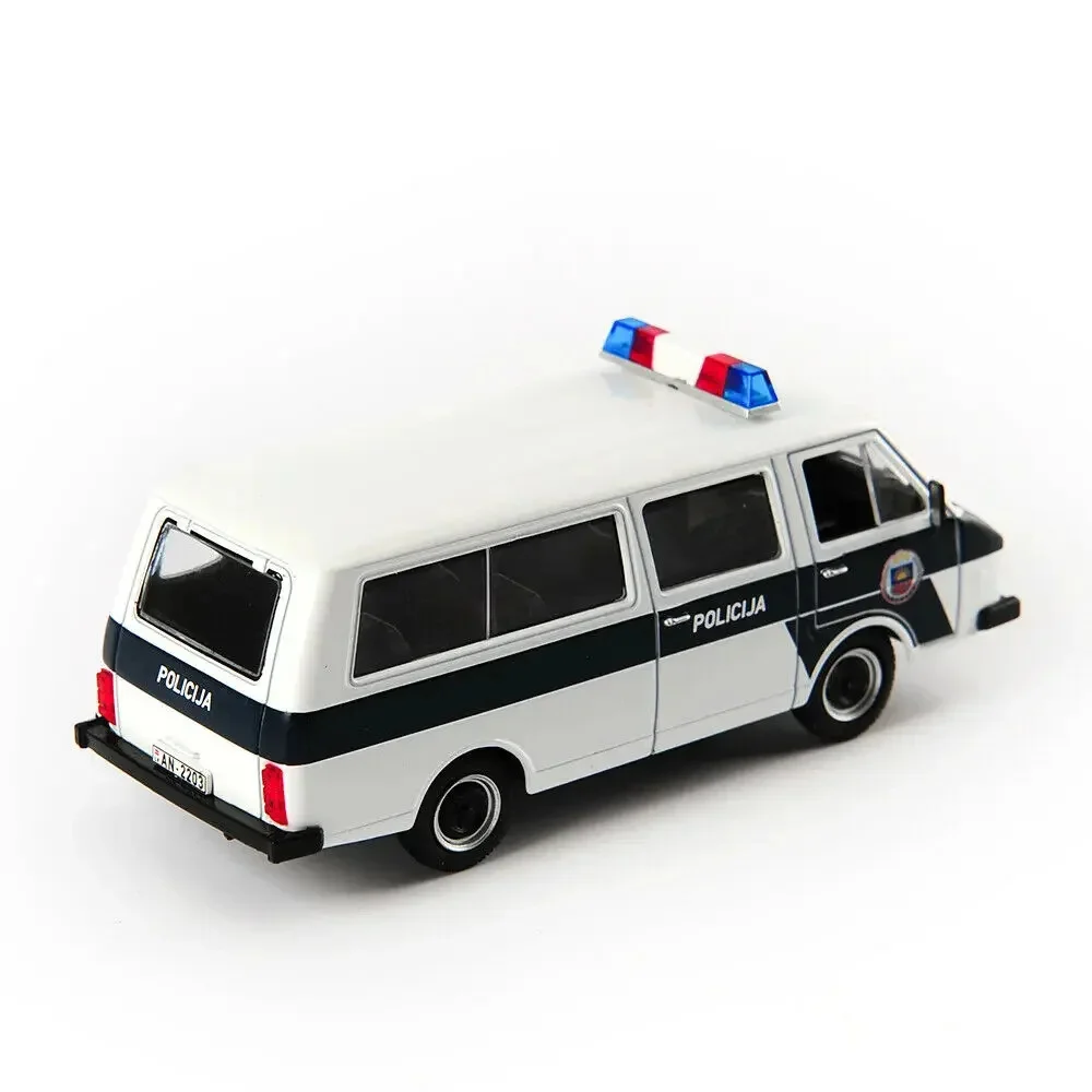 Collectible 1/43 Alloy Diecast Model RAF-22038 Polices Car Russian Raf Car Ambulance Vehicles for Gifts