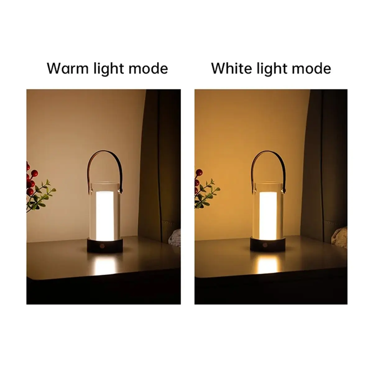 

Верхний скандинавский минималистичный деревянный портативный ночник — 3-цветный перезаряжаемый через USB, портативный внутренний уличный светильник