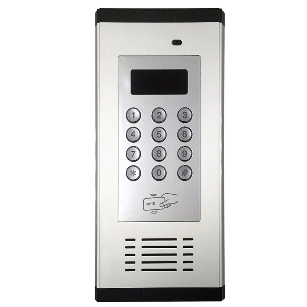 13.56MHZ  Wireless 2G 4G LTE GSM Apartment gate door opener switch intercom support 200 rooms IOT Solution K6