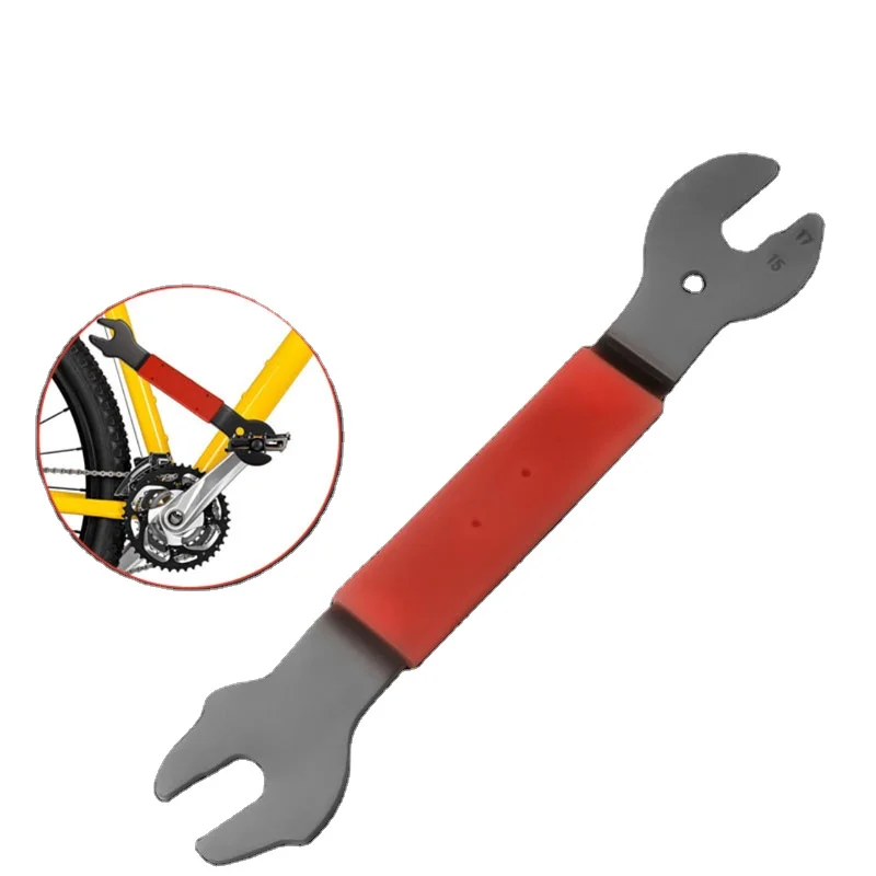 Universal Bicycle Pedal Dismantling Wrench 15 16 17 mm Multi Function Bicycle Repair Tool for MTB Road Bike Maintenance