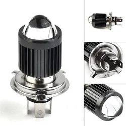 H6 BA20D H4 White 6000K Led Motorcycle Headlights With Lens Dual Color Hi/Lo Beam 12W 9-32V Fog Lights Lighting & Lamp
