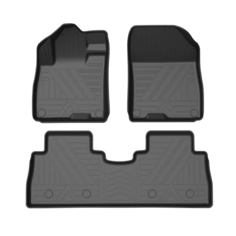 

For GAC Trumpch GS5 2019-2021 Eco-friendly TPE Foot Mat Waterproof Non-slip Car Floor Pad The Left Driving Car Deep Dish Carpet