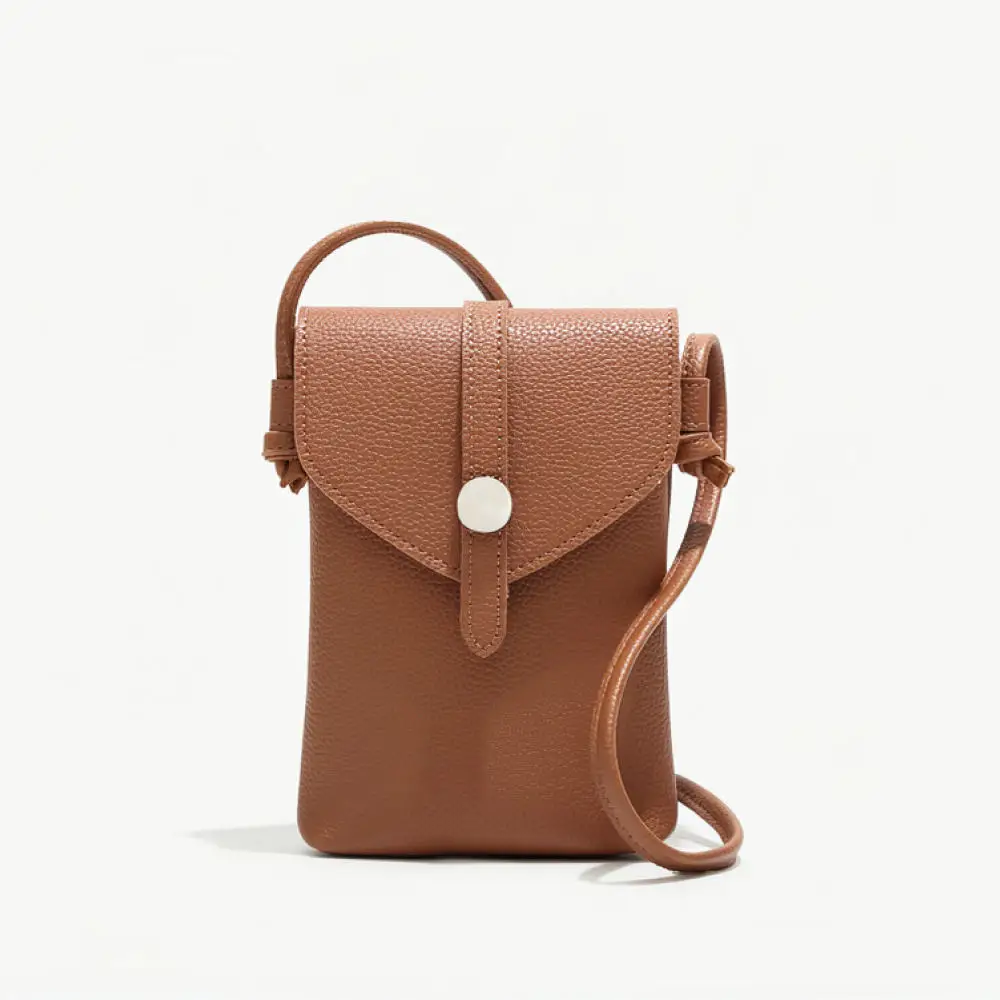Casual Mini Phone Bag For For URDIFUNI Mobile Purse Retro Fashion Shoulder Crossbody Messenger Soft Leather Pouch view 5
