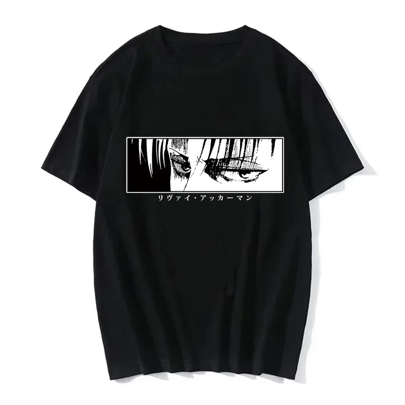 Japanese Anime T-shirt Women Men Attack on Titan T Shirt Kawaii Cartoon Titans Attack Graphic Tees Female Harajuku Summer Tops