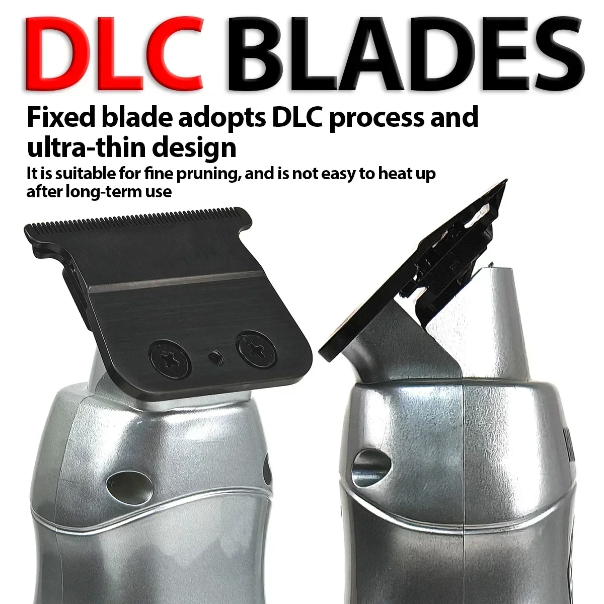 Professional BRDCLIP 106 617 8008 Zinc Alloy Body DLC Blade Oil Head Electric Cordless Clipper Men's Hair Clipper Trimmer Shaver