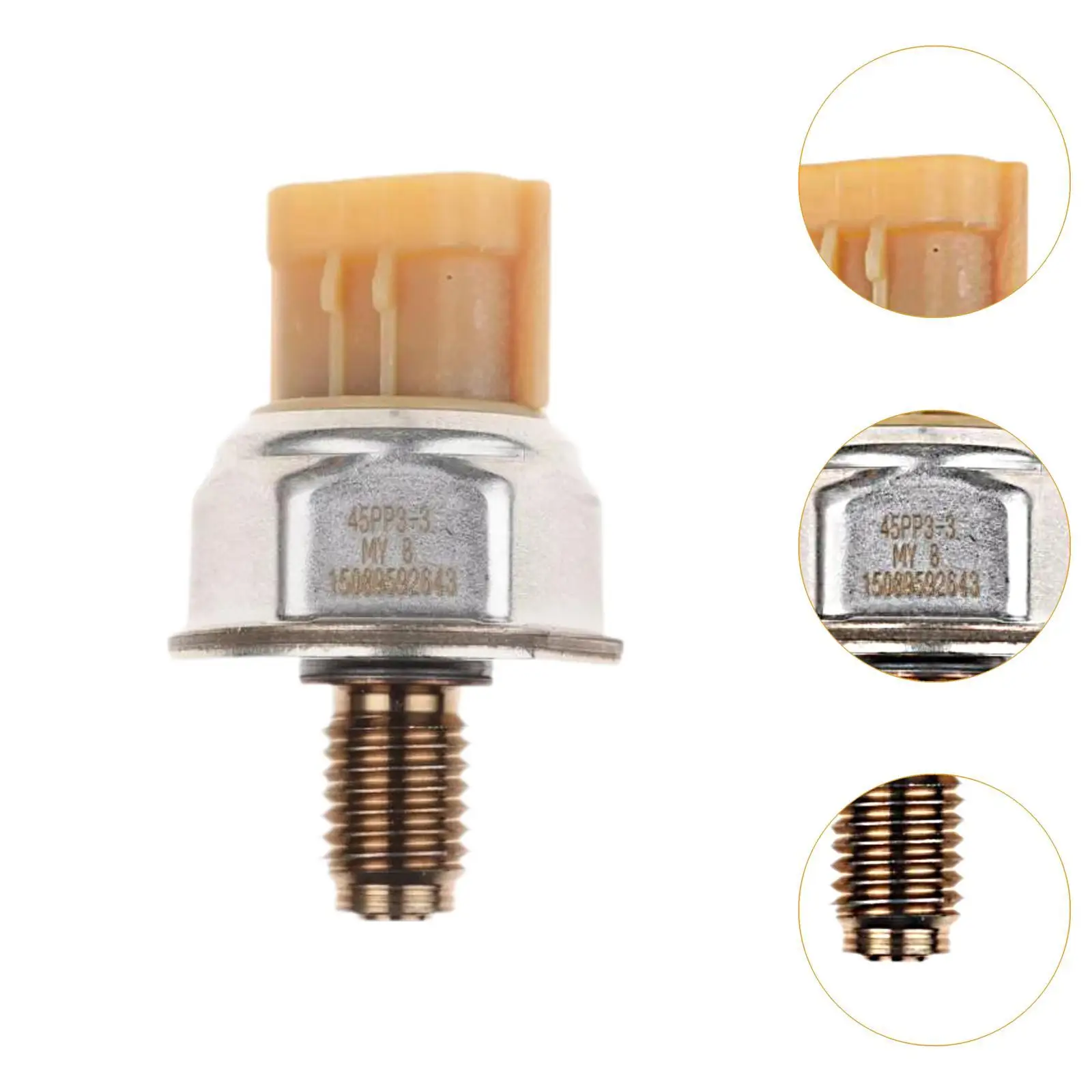 Fuel Rail Pressure Sensor Replacement Easy Install Automotive Accessories for Nissan Navara D40 2.5 DCI 2005-2014