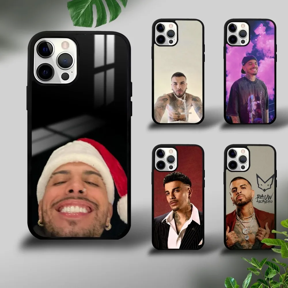 R-Rauw A-Alejandro Rapper Phone Case For IPhone 16 15 14 13 12 11 Pro Xs Max Mini Plus Celulares Hard Funda