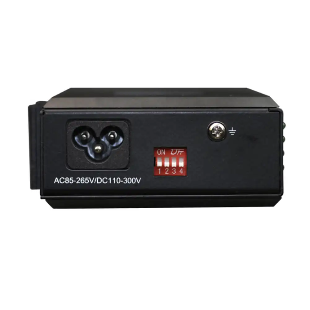 قناة واحدة Din-Rail المسلسل عبر إيثرنت rs232 rs422 rs485 إلى محول إيثرنت