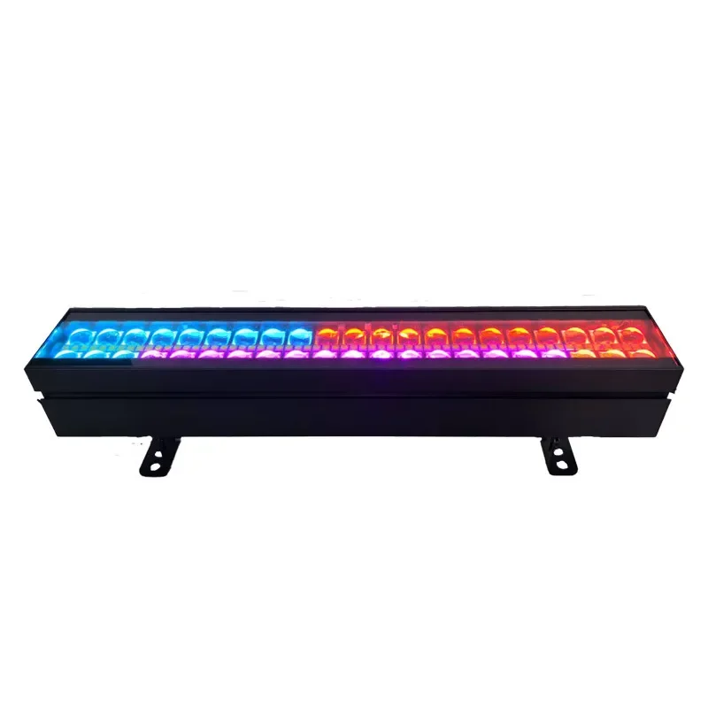 42 led wall washers, full-color remote control building lighting, exterior wall casting light, white light, stage