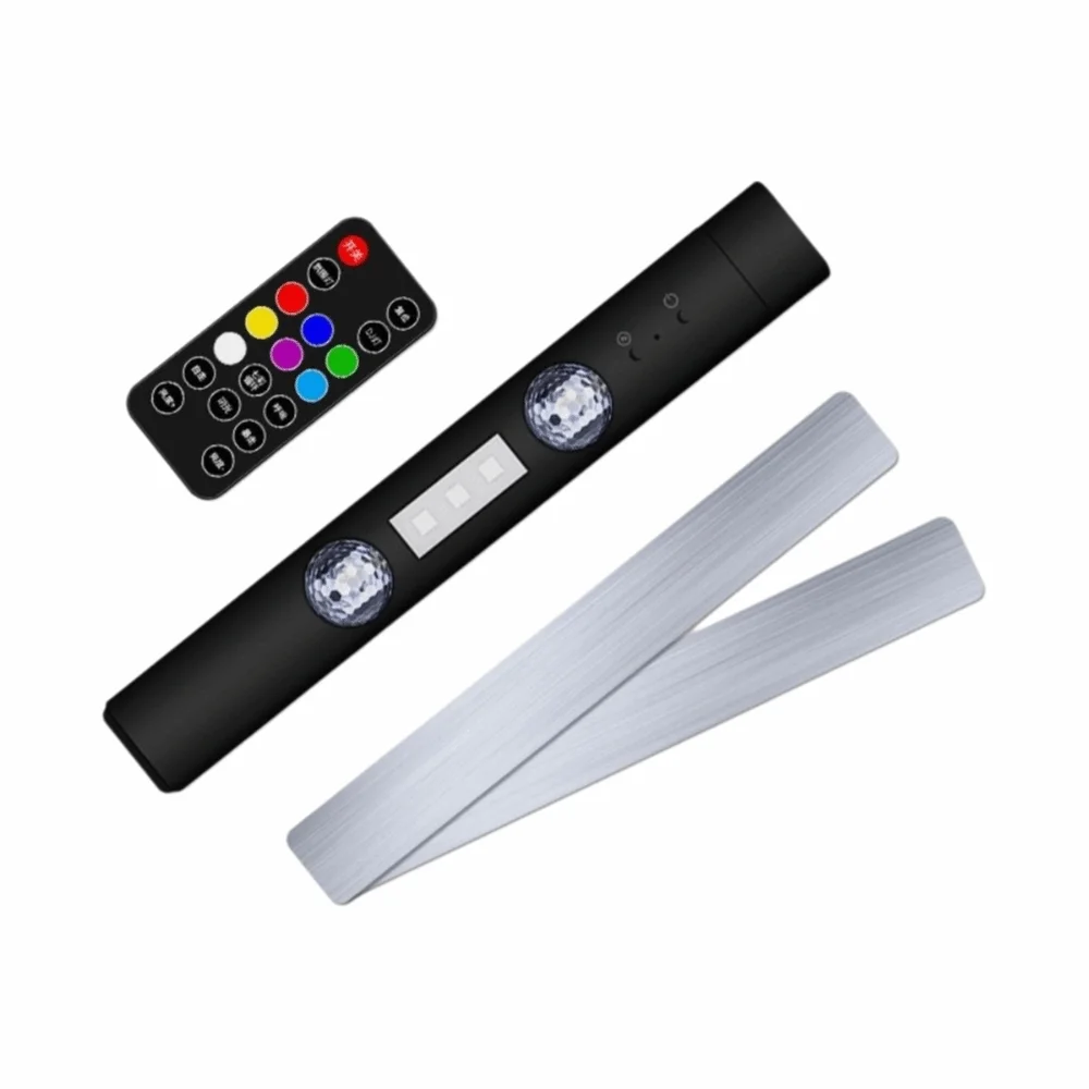 Durable Sound-activated Car Interior Ambient Light Rechargeable USB Charging Car Atmosphere Lamp RGB Led Car Interior Light Car