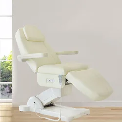 Electric 3 4 Motor Podiatry Chair Medical Couch Treatment Beauty Chair Massage Facial Chair Bed