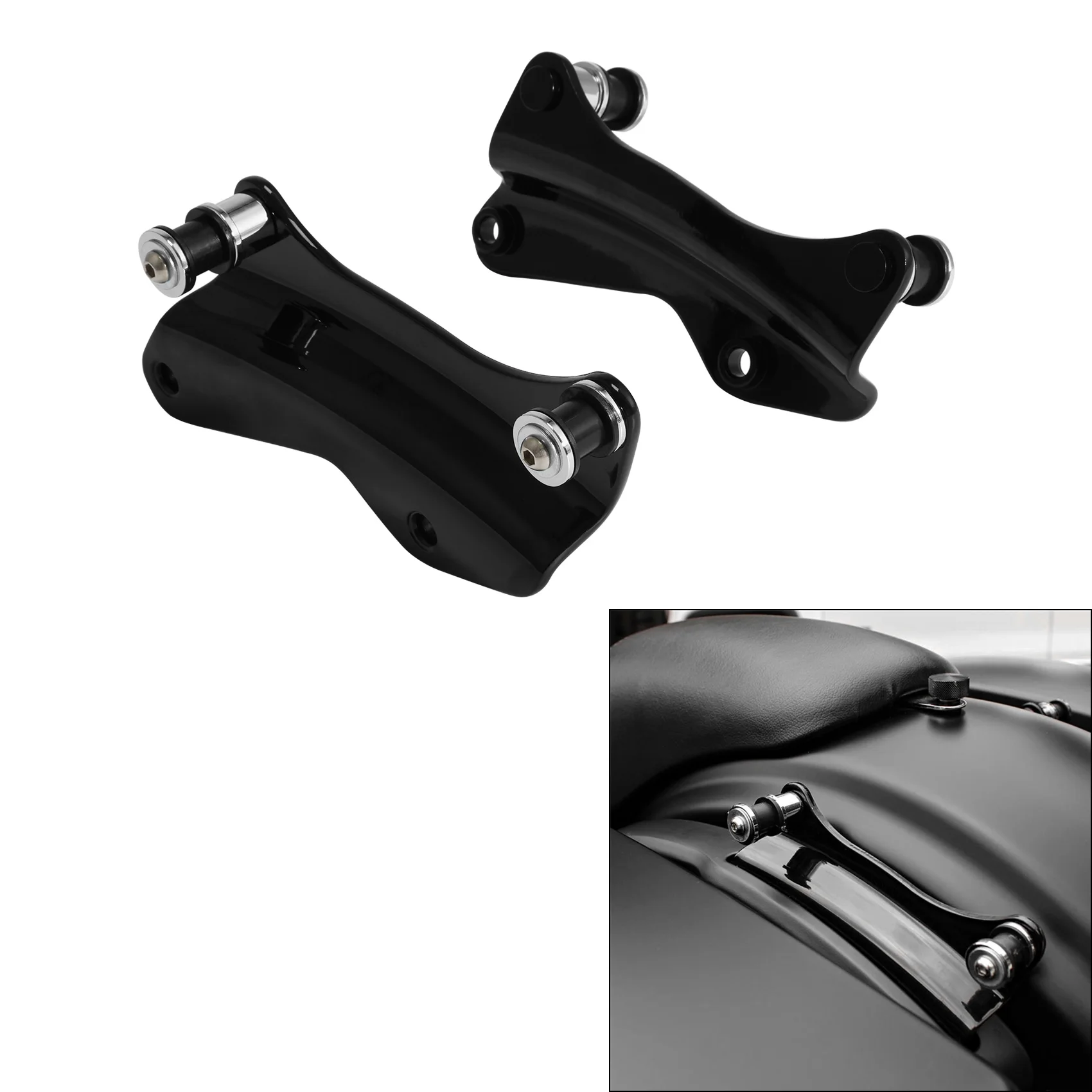

Motorcycle 4 Point Docking Hardware Kit For Harley Touring Road King Street Electra Glide FLHR FLHX FLTR FLHT FLT FLHXSE 14-24