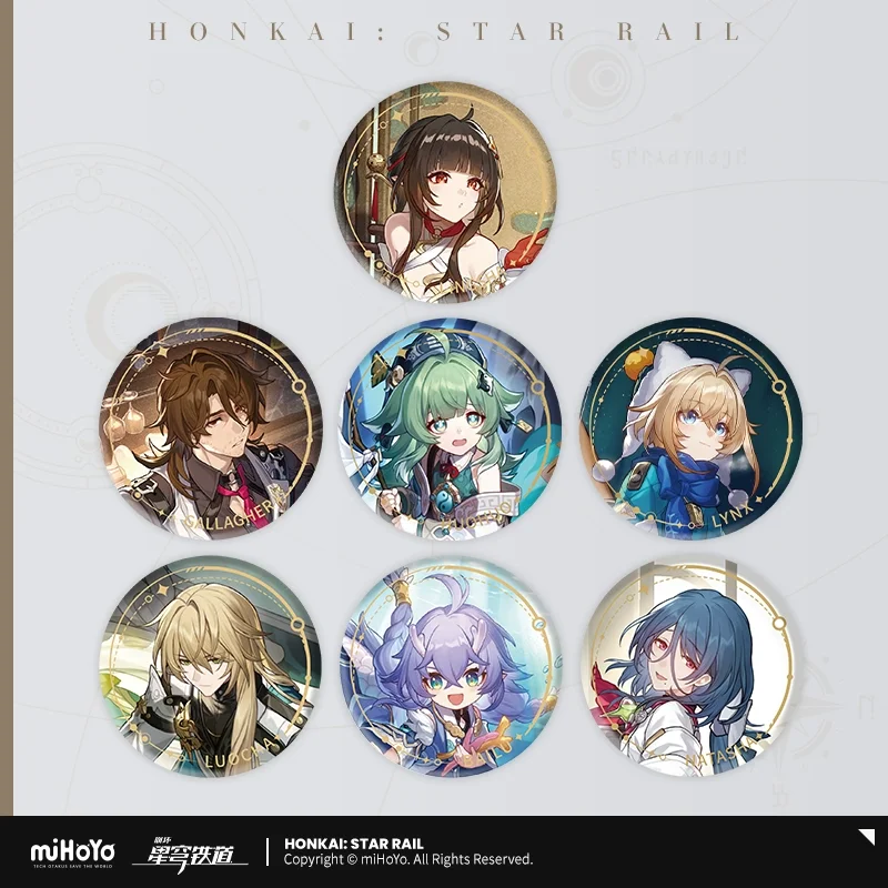 Sunsyea Honkai Star Rail Merchandise ufficiale miHoYo Originale autentico The Abundance Path Supporto acrilico Bailu Luocha Natasha Gallaghe
