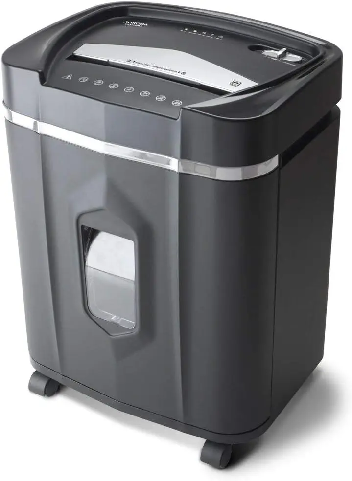 Professional Grade High Security 14-Sheet Micro-Cut Paper/CD and Credit Card Shredder, 30 Minutes Continuous Run time